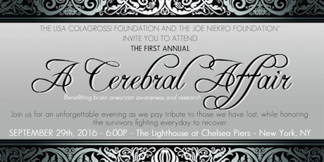 A Cerebral Affair...Benefitting Brain Aneurysm Awareness and Research tickets