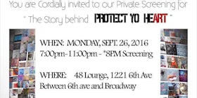 Private Screening for The Story behind "PROTECT YO HEART" tickets