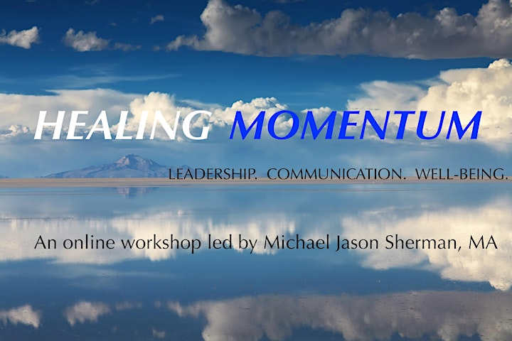 HEALING MOMENTUM: Workshop on Leadership, Communication and Wellbeing image
