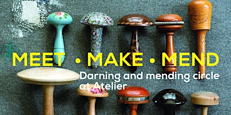 ONLINE May MEET•MAKE•MEND Visible Mending Circle at Atelier primary image