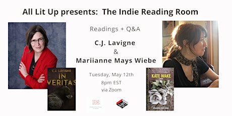ALU Indie Reading Room Session w/ C.J. Lavigne and Mariianne Mays Wiebe primary image