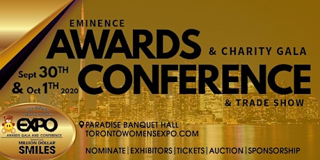10th Toronto Women's Expo Awards & Charity Gala, Conference & Trade Show primary image
