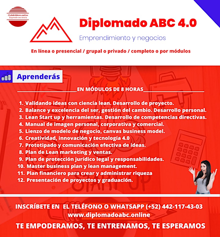 Imagen de Diplomado ABC 4.0_Emprendimiento y negocios_M3_Lean Startup, competencias