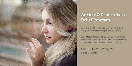 Immagine principale di Anxiety &  Panic Attacks Relief Program 