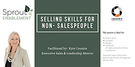 Selling Skills for Non-Sales People primary image