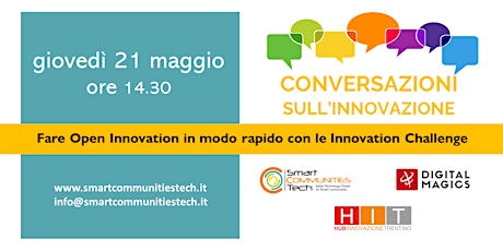 Immagine principale di Le conversazioni sull'innovazione del Cluster Smart Communities 