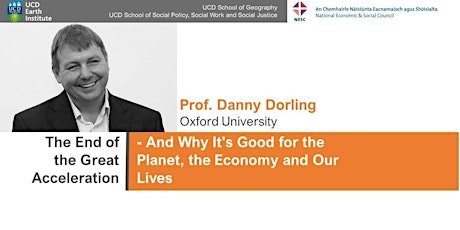 Slowdown: The end of the Great Acceleration, with Danny Dorling