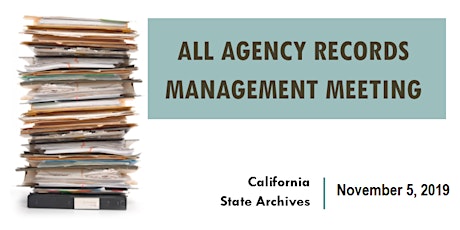 Remote All Agency Records Management Meeting