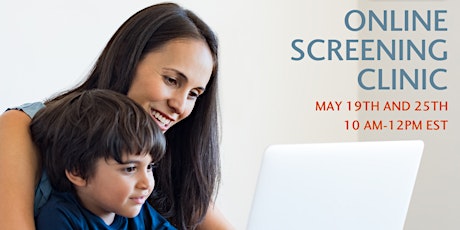 Free Online Developmental Screening Clinic primary image