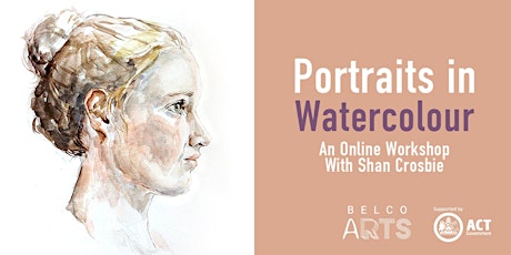 Portraits in Watercolour (Wednesday) primary image