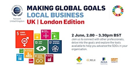 Making Global Goals Local Business: London Edition primary image