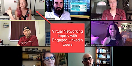 LinkedIn Virtual Networking with Improv Games - Learn how to connect