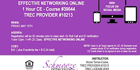 Effective Networking Online - Virtual primary image