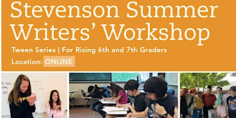 Stevenson Summer Creative Writing Workshop - Tween Series! primary image
