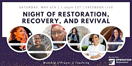 Nat'l day of Prayer- Prayer for Recovery, Restoration, and Revival primary image