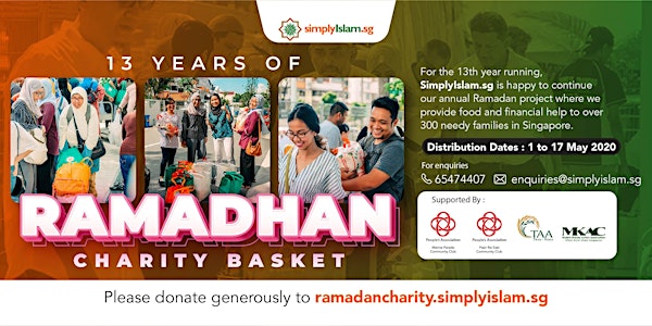 13th Ramadan Charity Basket