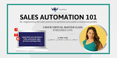 Sales Automation 101 - Master Course Streamed Live primary image