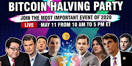 Bitcoin Halving Live Party primary image