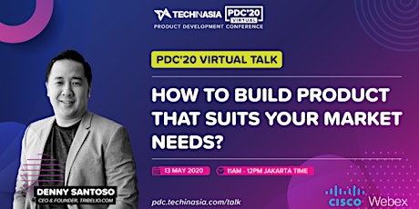 [FREE ONLINE EVENT] How to Build Product that Suits Your Market Needs? primary image