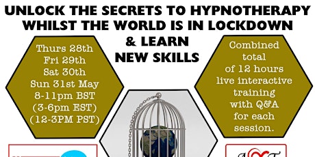 Stay At Home & Hypnotize - 4 Day Online Hypnotherapy & NLP Course  primary image