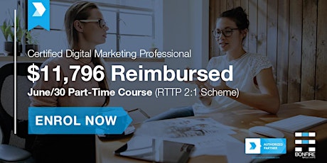 Certified Digital Marketing Professional (CDMP) Part-time Course - Jun 2020 primary image