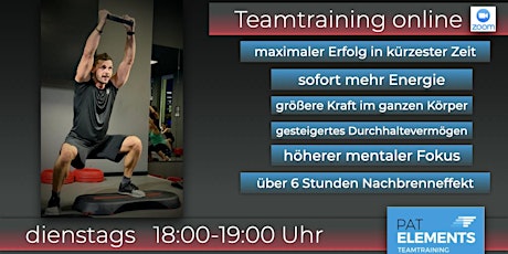 Hauptbild für Pat Elements Teamtraining online pt. III