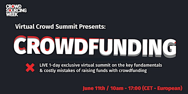 Virtual Crowd Summit: Crowdfunding