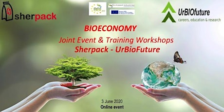 Immagine principale di BIOECONOMY   Joint Event & Training Workshops  Sherpack-UrBioFuture 