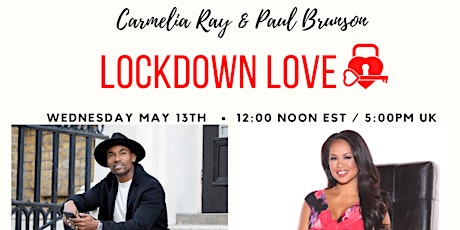 #LockdownLove Livestream Success Habits With Carmelia Ray & Paul Brunson primary image