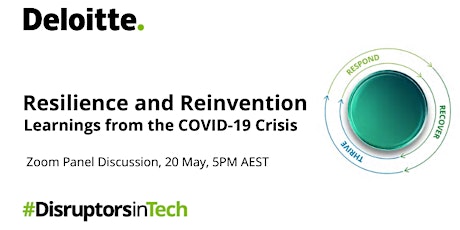 Learnings from the COVID-19 Crisis | Disruptors In Tech primary image