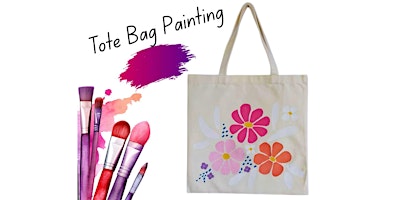 Image principale de Mother’s Day Floral Tote Bag Workshop for All Ages