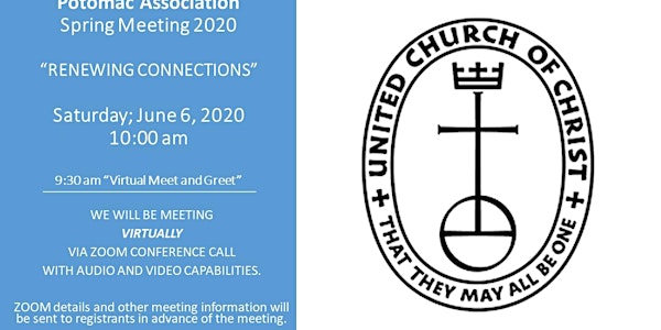 Potomac Association Spring Meeting - June 6, 2020