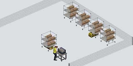 Image principale de Webinar FlexSim Simulación. Goods To Person Picking