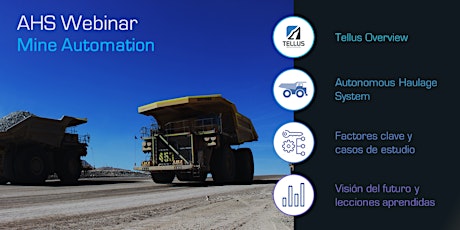 AHS Webinar - Autonomous Haulage Systems in Mining primary image