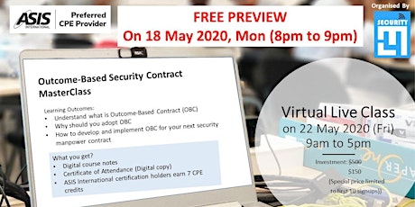 Outcome-Based Security Contract MasterClass (Preview) primary image