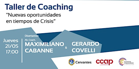 Imagen principal de Taller de Coaching: "Nuevas oportunidades en tiempos de crisis"