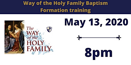 Way of the Holy Family Baptism Formation Training