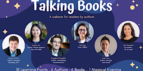 Talking Books - A Free Webinar for Readers by Authors primary image