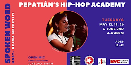 Pepatián’s Hip-Hop Academy - Spoken Word primary image