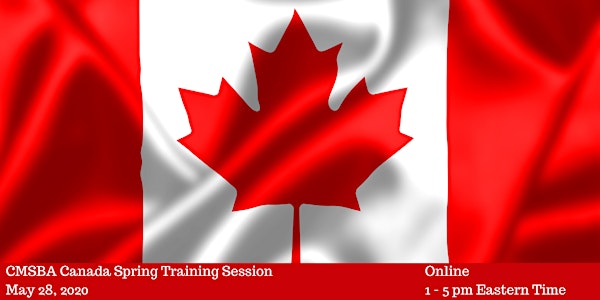 2020 CMSBA Canada Spring Training Session