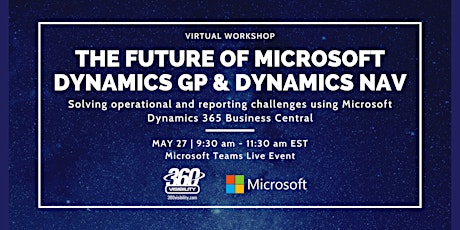 The Future of Dynamics GP & Dynamics NAV: Operations & Reporting Challenges primary image