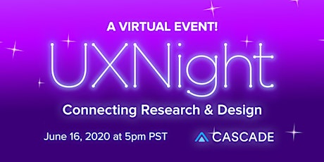 UXNight: Connecting Research and Design primary image