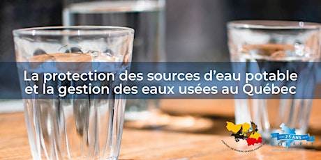 Protection des sources d'eau potable et gestion des eaux usées Québec primary image