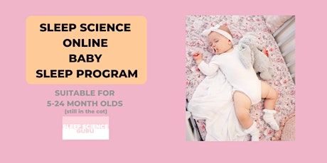 ONLINE BABY SLEEP PROGRAM: 5-24 MONTHS primary image