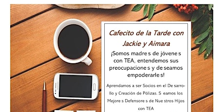 Cafecito de la Tarde con Jackie & Aimara- Junio primary image