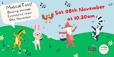 Immagine principale di Musical Tots with Karen at Lucan Library