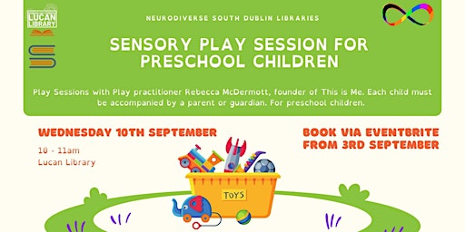 Image principale de Sensory Play Sessions for Pre-School Children