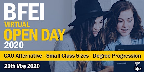 Virtual Open Day - Blackrock Further Education Institute (BFEI)