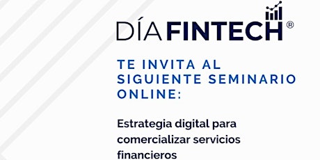 Imagen principal de Seminario web: Estrategia digital para comercializar servicios financieros
