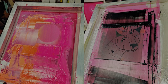 Image principale de 102 | SÉRIGRAPHIE : Textile, Initiation 2 couleurs // 2 colors // 2 colores
